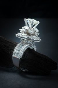 Yuki Crystal Statement Ring