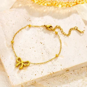 Ribbon Bow Bracelet