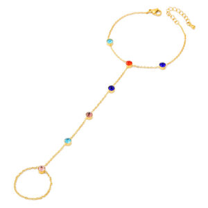 Rainbow Hand Chain