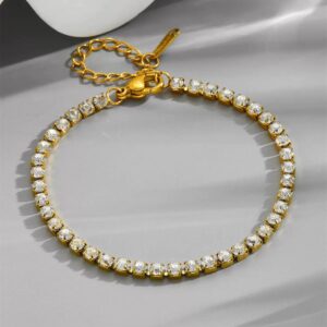 Crystal Tennis Bracelet