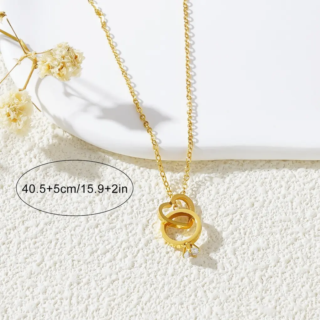 Heart Ring Necklace - Image 2