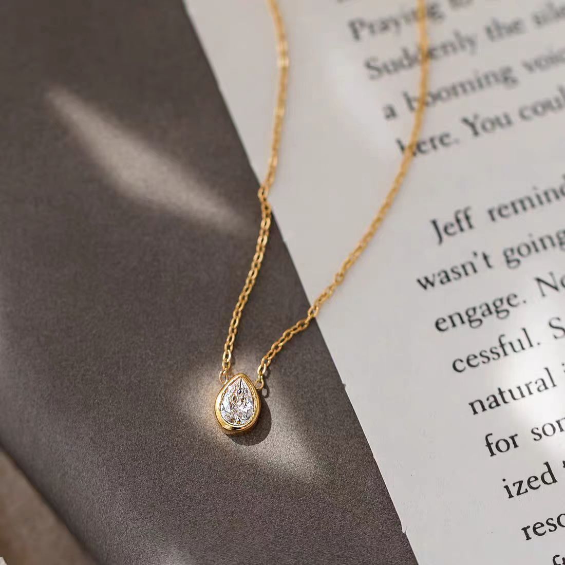Pear Necklace