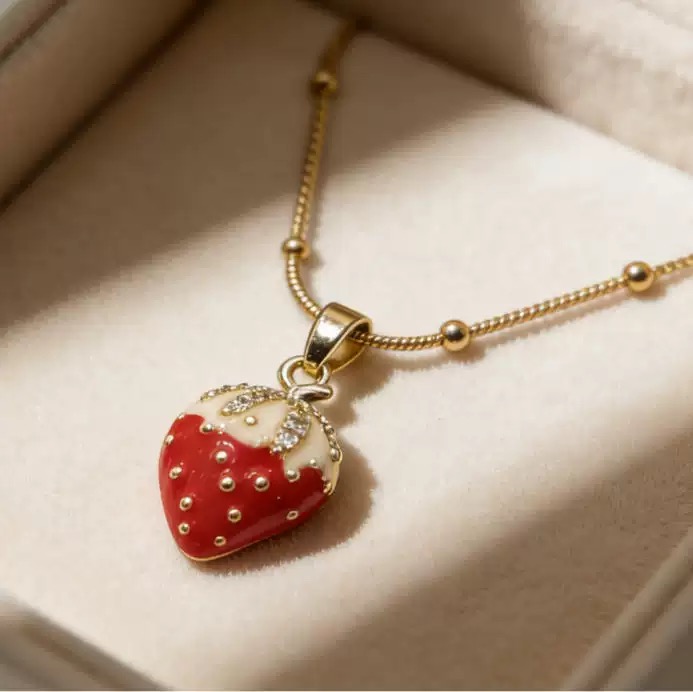 Strawberry Necklace - Image 2